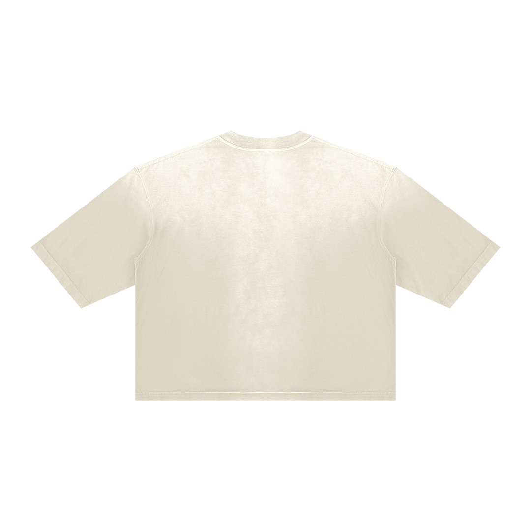 GOLF LOVER Unisex Vintage Wash Sunfade Boxy T-Shirt