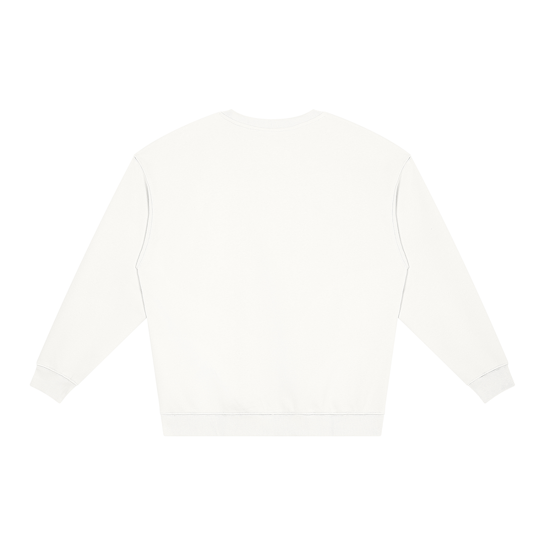 men graphic Loose Crewneck Sweatshirt