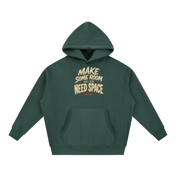 men graphics Essential Oversized Boxy Fit Fleece Hoodie
