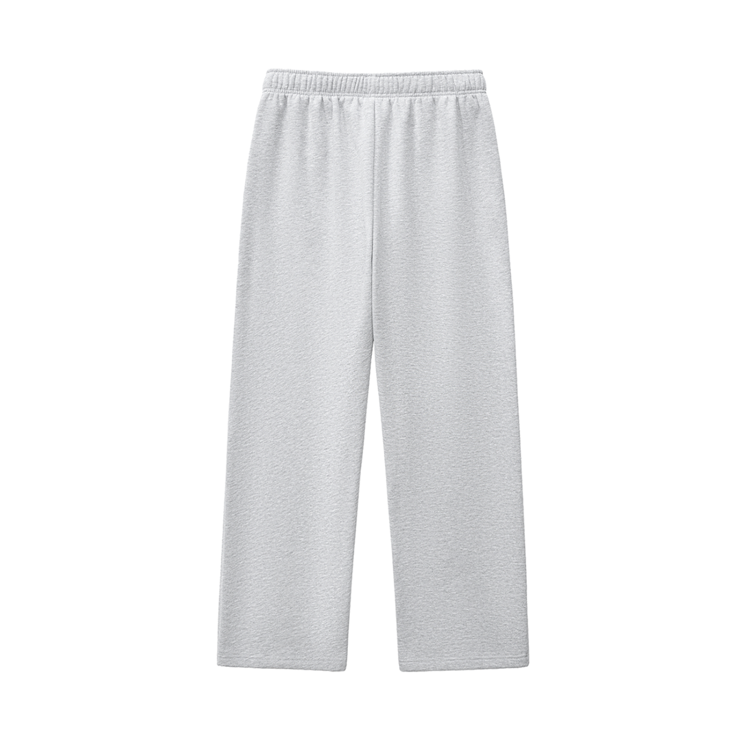 WOMEN PENT Contrast-Stitched Fleece Sweatpants