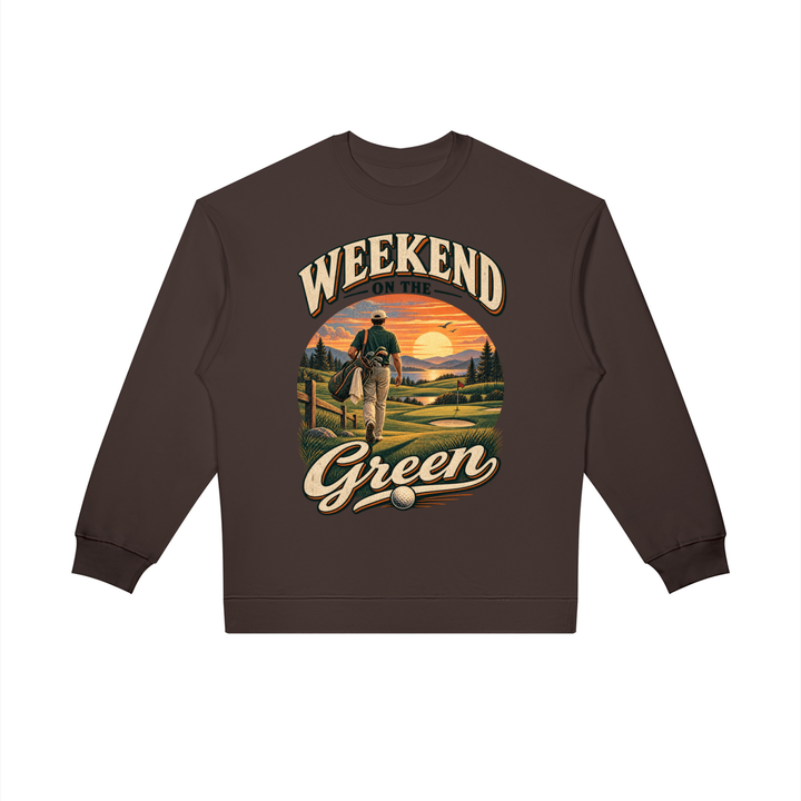 Golf lover Oversized Crewneck Sweatshirt