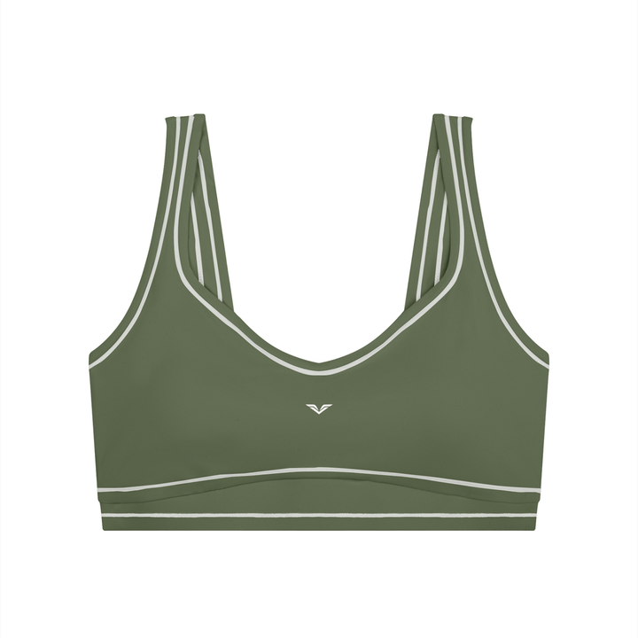 Women’s  gym wear Topstitching Yoga Sports Bra