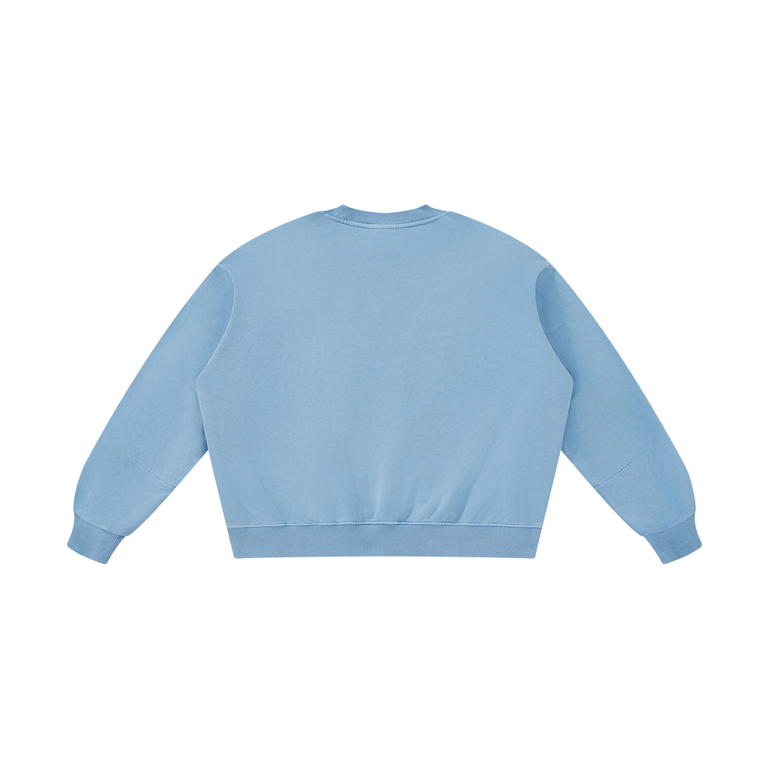 DAD LOVER UNISEX  Boxy Vintage Washed Sweatshirt