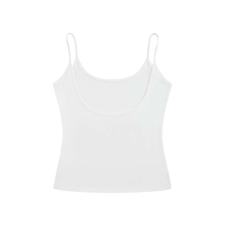 Women’s  TANK TOP Slim Fit Open-Back Tank Top