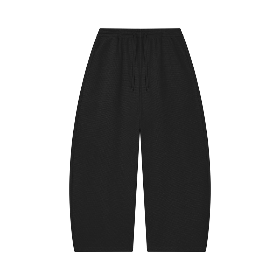 WOMEN PENT Waffle Barrel Leg Pants