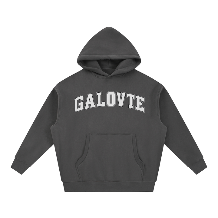 men brand Essential Oversized Boxy Fit Fleece Hoodie