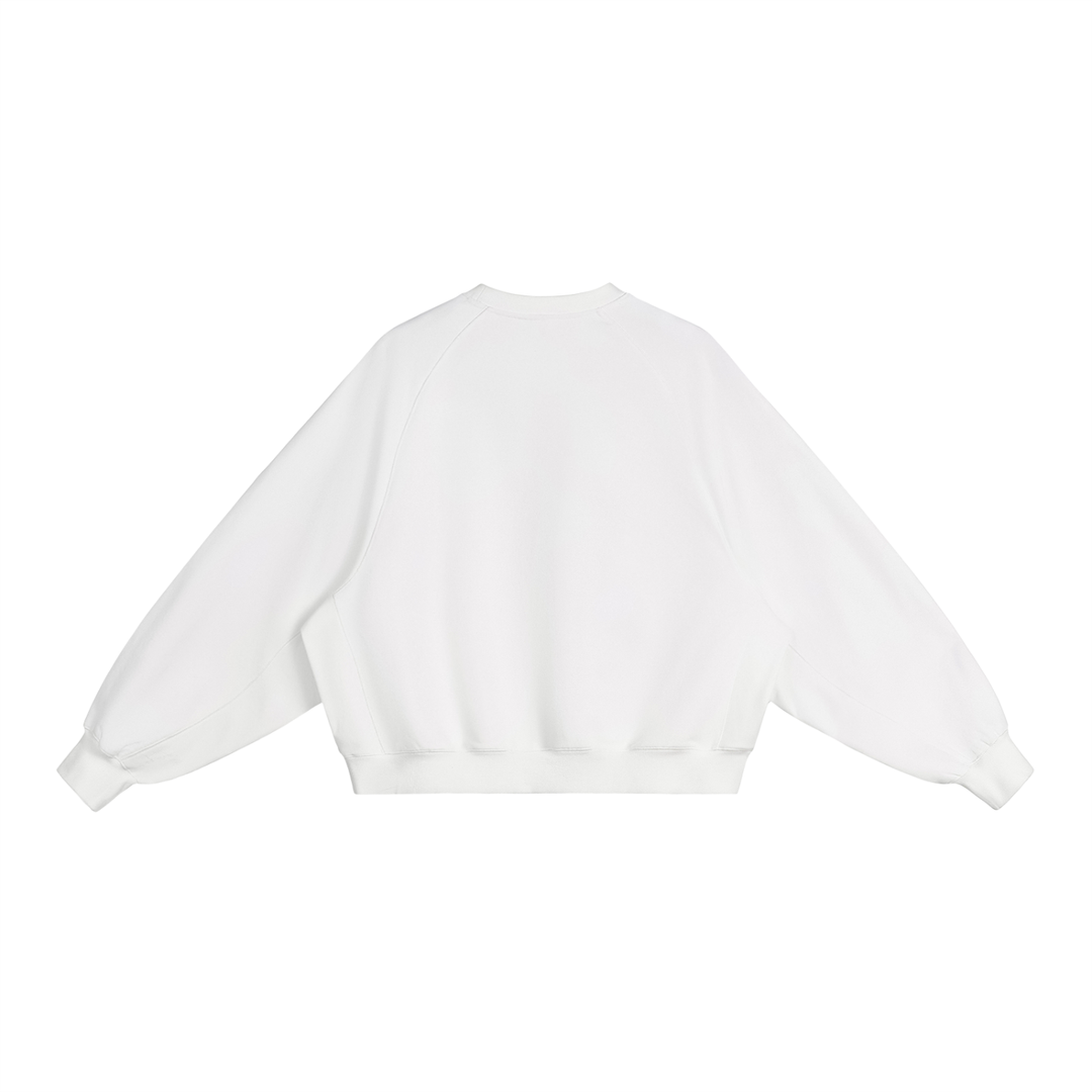 DAD LOVER UNISEX Essential Heavyweight Dolman Sleeve Boxy Sweatshirt