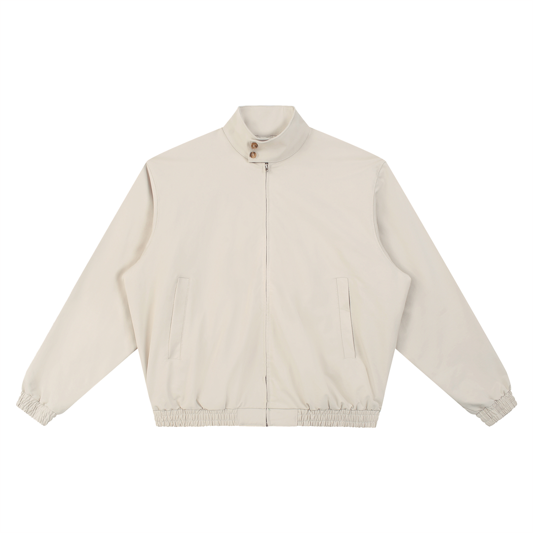 MEN COAT AND JACKET Stand Collar Bomber Jacket