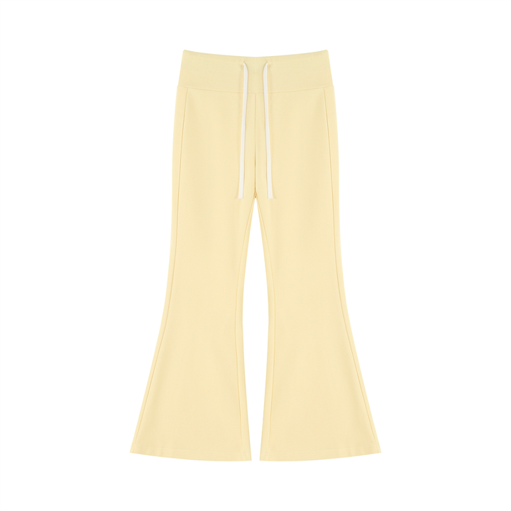 Women PENT  Drawstring Flared Leg Pants