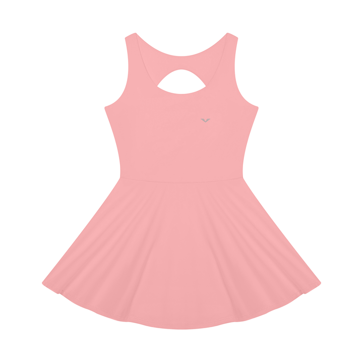 Women’s gym wear Open-Back Tennis Dress