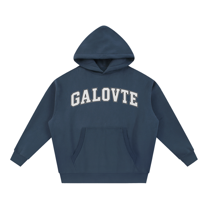 men brand Essential Oversized Boxy Fit Fleece Hoodie