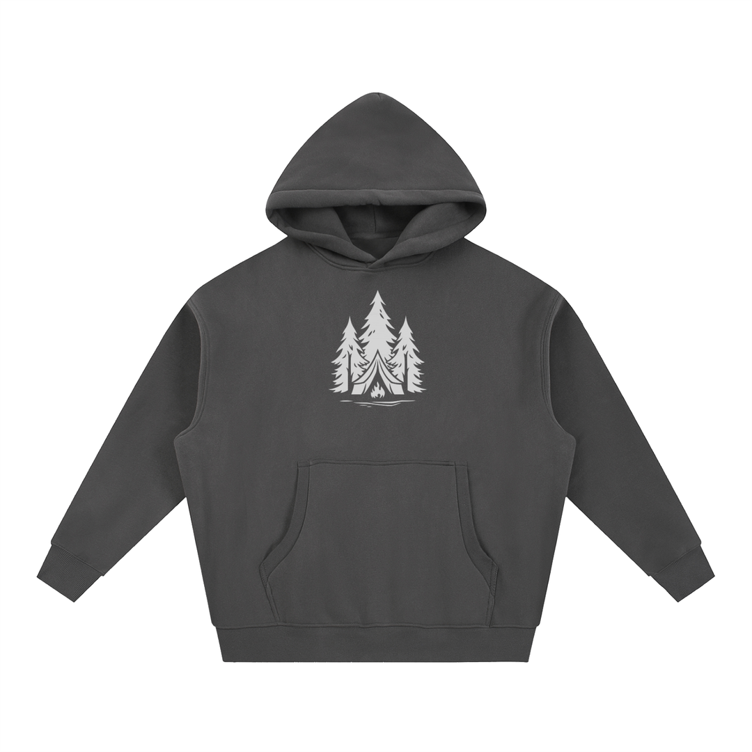HIKING LOVER Essential Oversized Boxy Fit Fleece Hoodie
