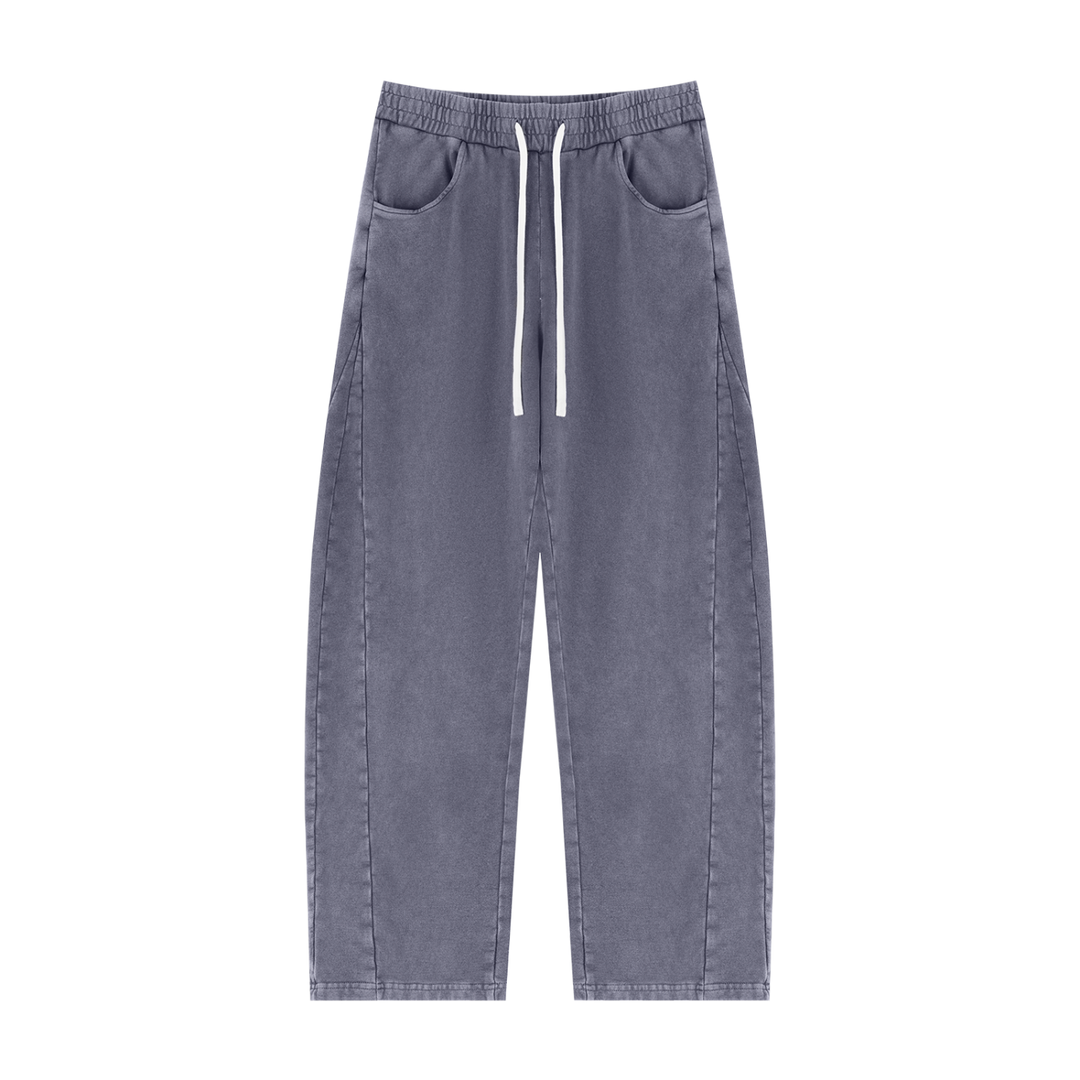 WOMEN PENT TROUSER  Mineral Wash Barrel Sweatpants
