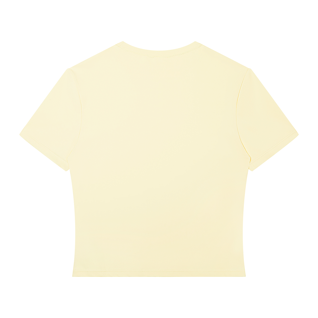 WOMEN T SHIRT Wing Logo Performance Crop Tee