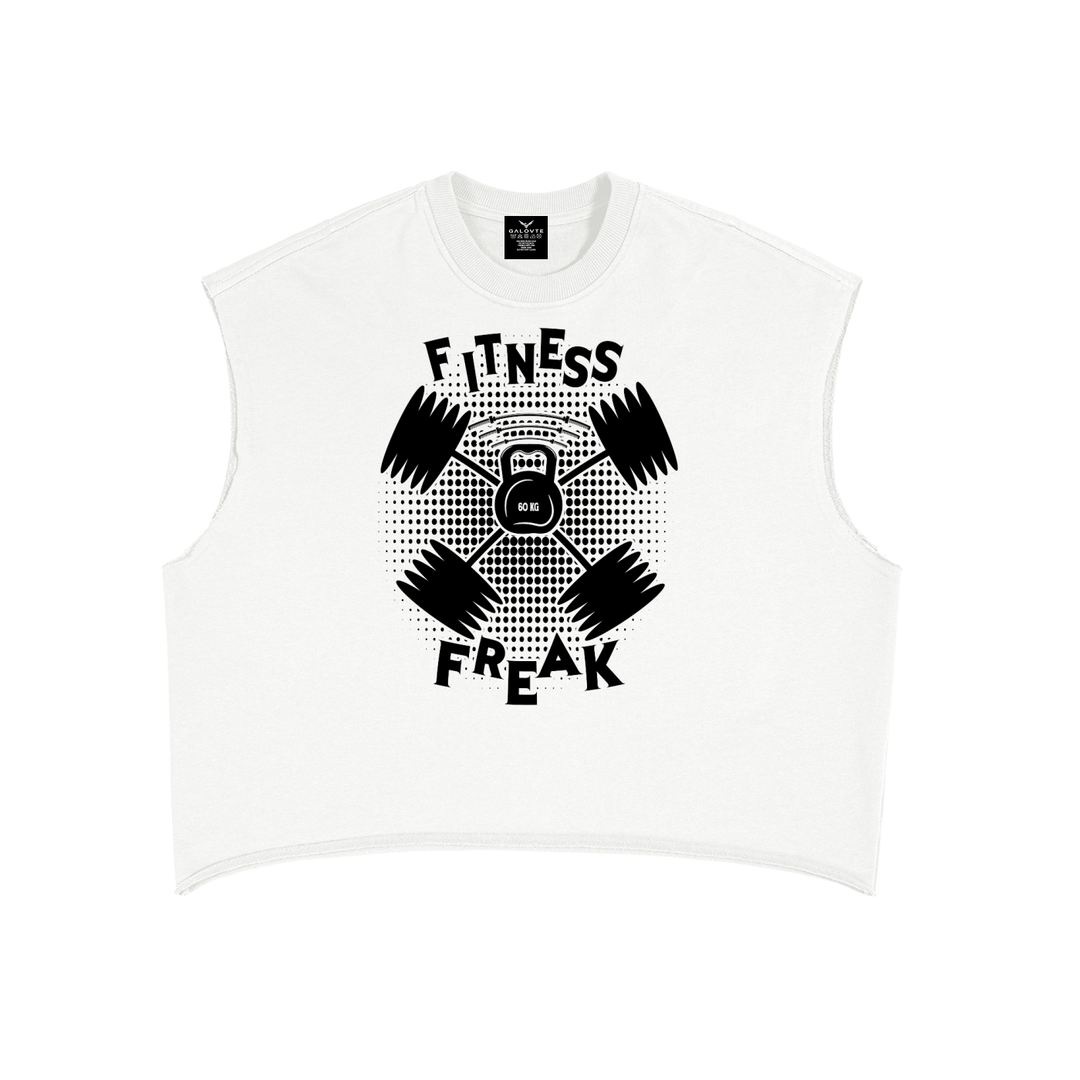 MEN GYM WEAR French Terry Boxy Tank Top