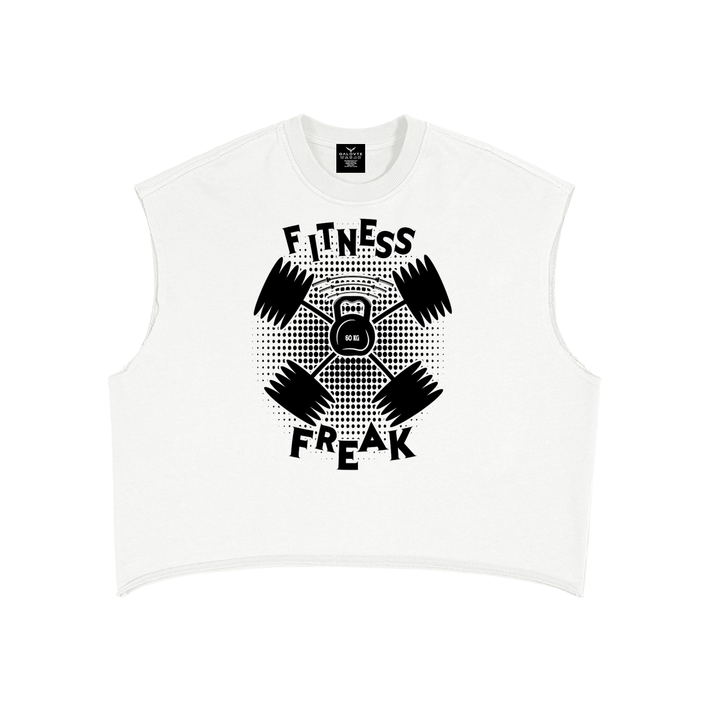 MEN GYM WEAR French Terry Boxy Tank Top