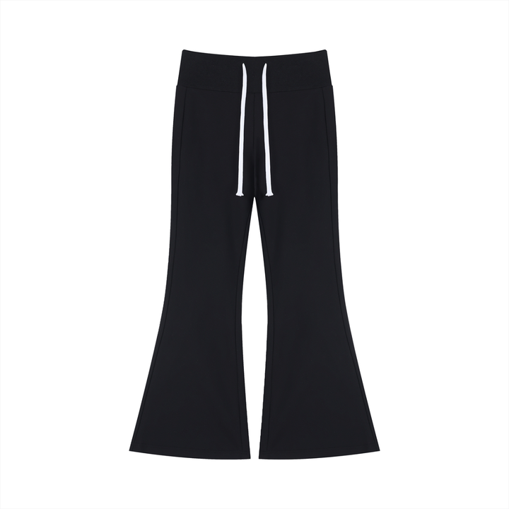 Women PENT  Drawstring Flared Leg Pants
