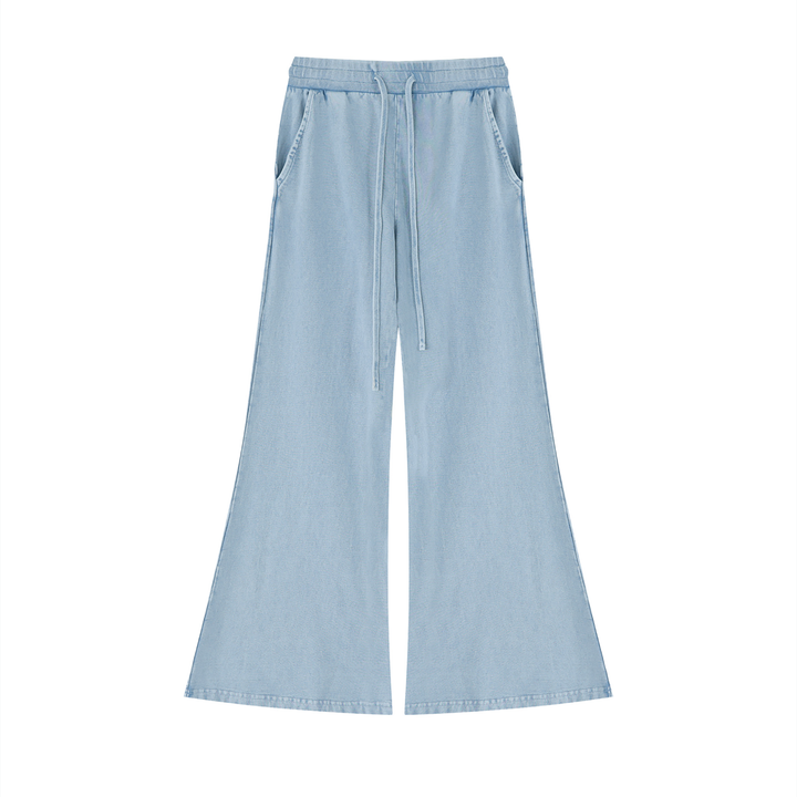 WOMEN PENT Vintage Wash Flared Sweatpants