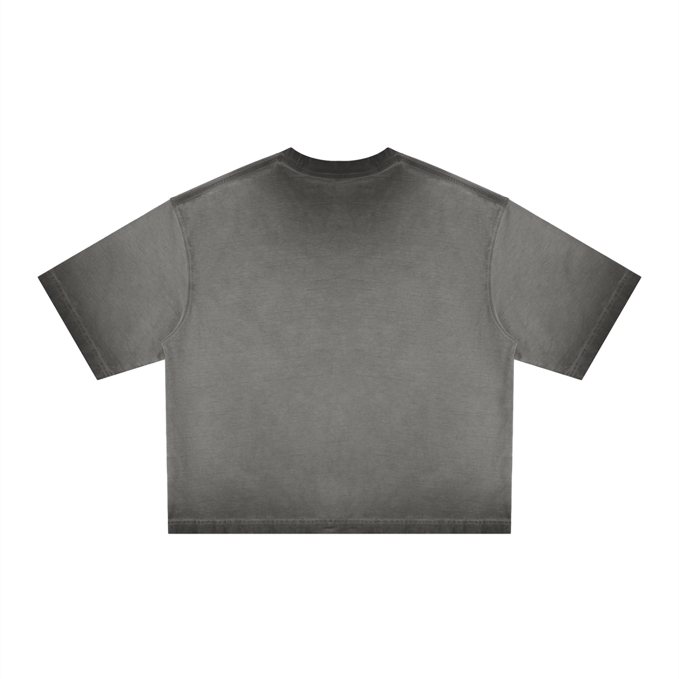 men brand Unisex Reverse Dyed Boxy T-Shirt