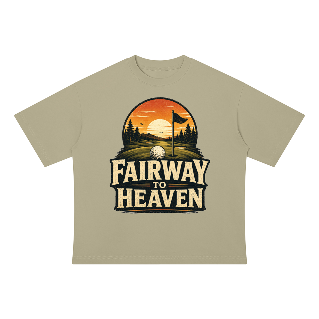 GOLF LOVER Drop Shoulder Cotton T-Shirt