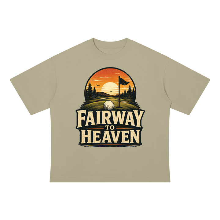 GOLF LOVER Drop Shoulder Cotton T-Shirt