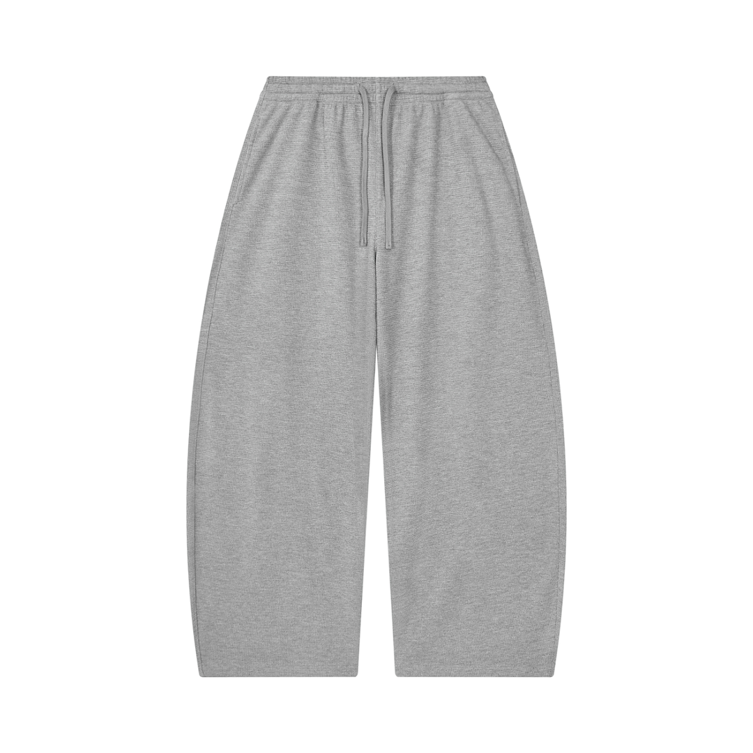 WOMEN PENT Waffle Barrel Leg Pants
