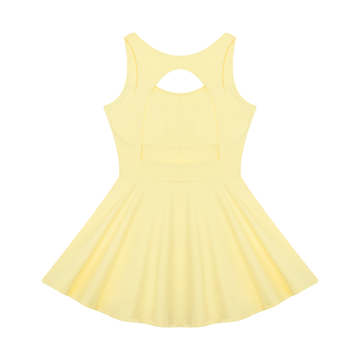 Women’s gym wear Open-Back Tennis Dress