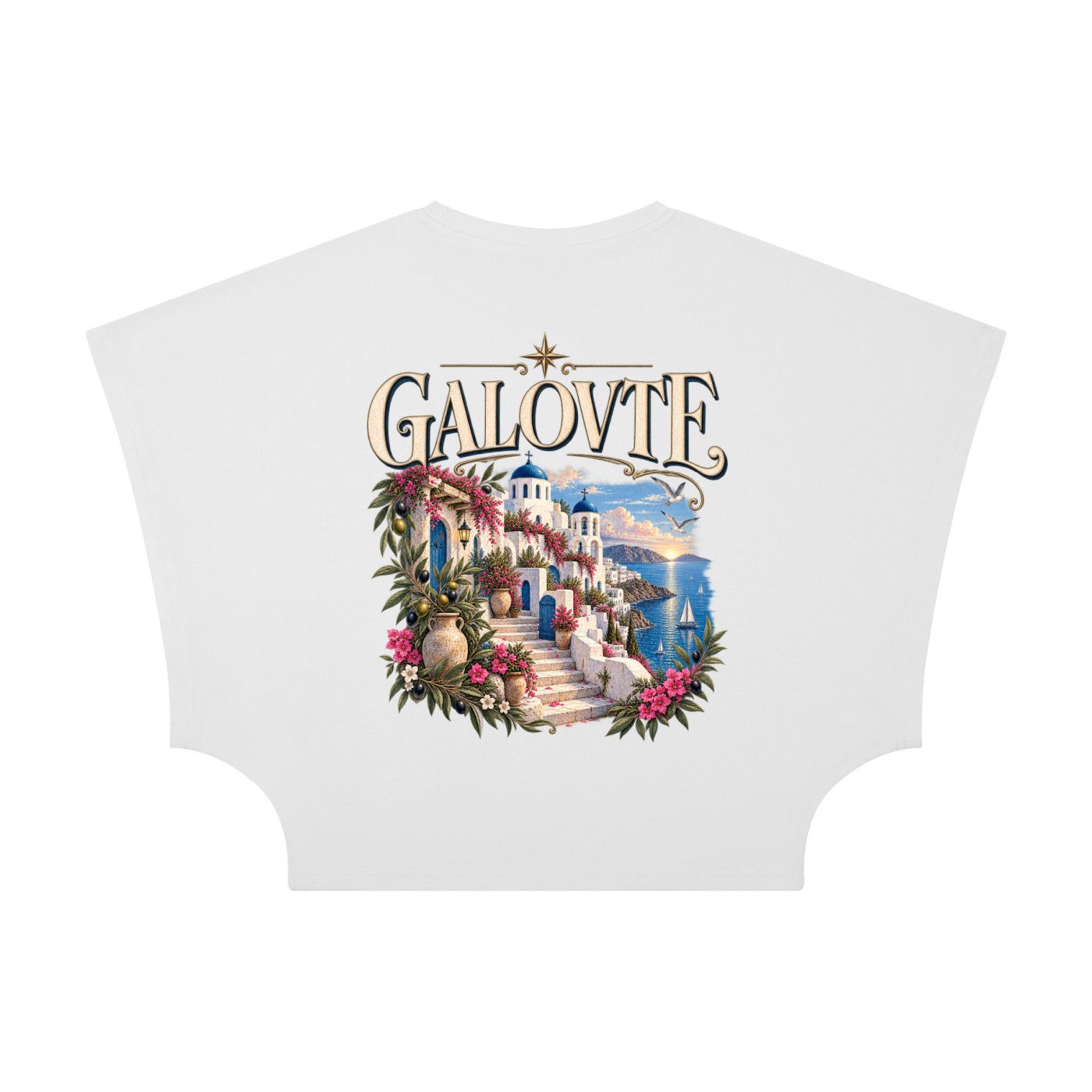 girl gift Women's Cropped Dolman T-Shirt