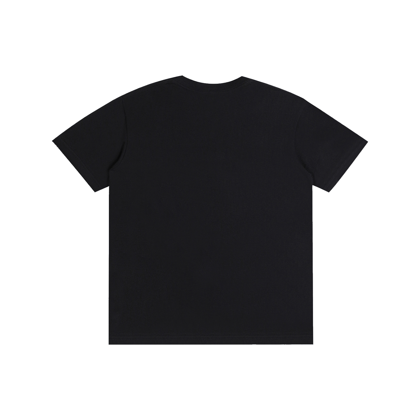 Not A Regular Mom I'm A Cool Mom Retro Tee in Classic Black, back view.