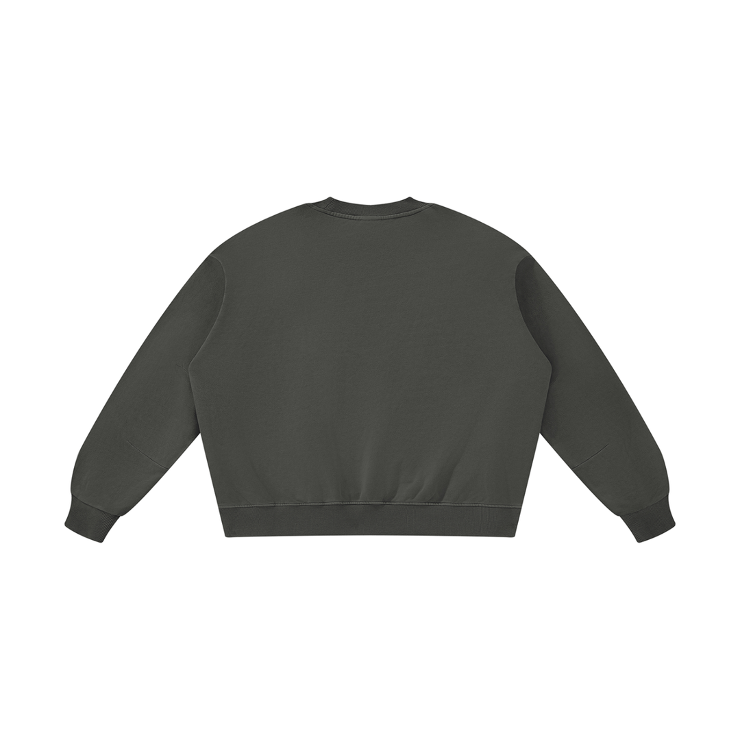 DAD LOVER UNISEX  Boxy Vintage Washed Sweatshirt