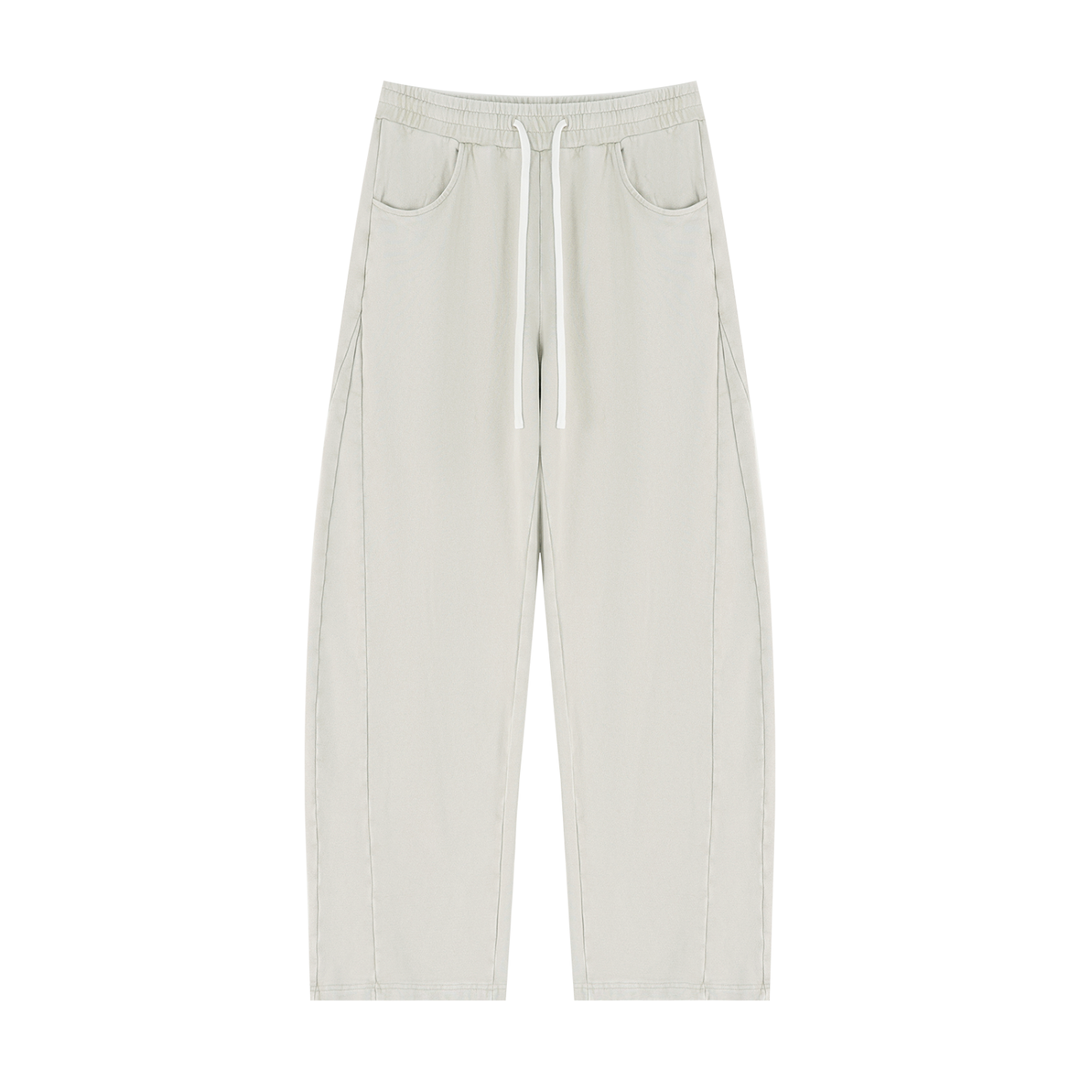 WOMEN PENT TROUSER  Mineral Wash Barrel Sweatpants