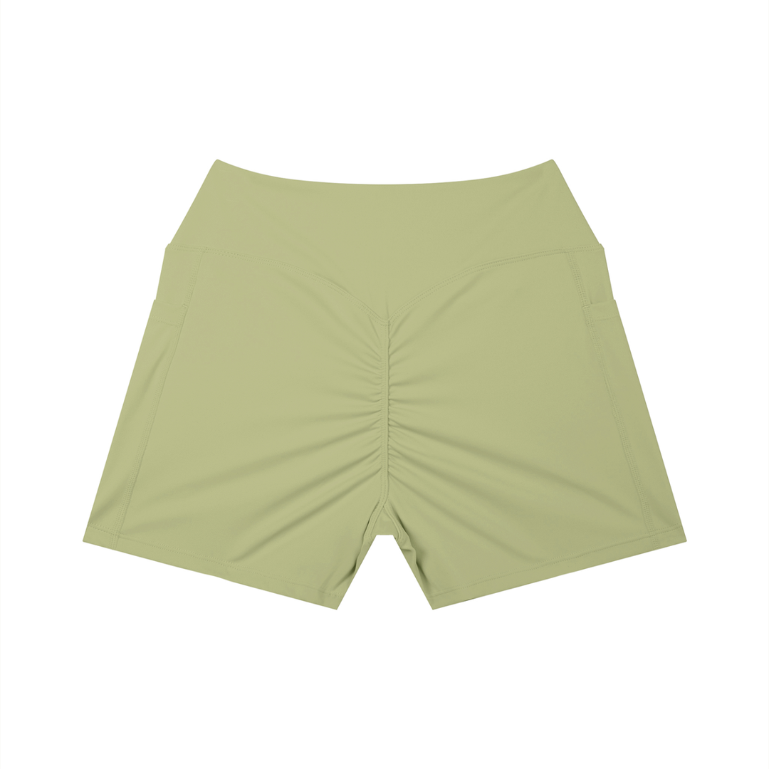 Women’s gym wear High Rise Pocket Yoga Shorts