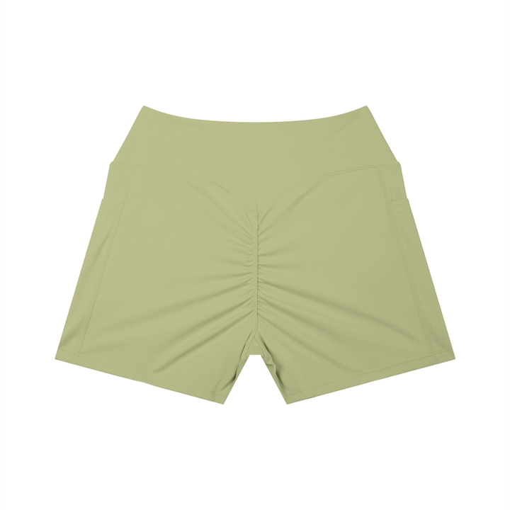 Women’s gym wear High Rise Pocket Yoga Shorts