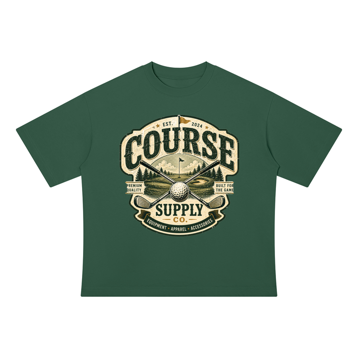 GOLF LOVER Drop Shoulder Cotton T-Shirt