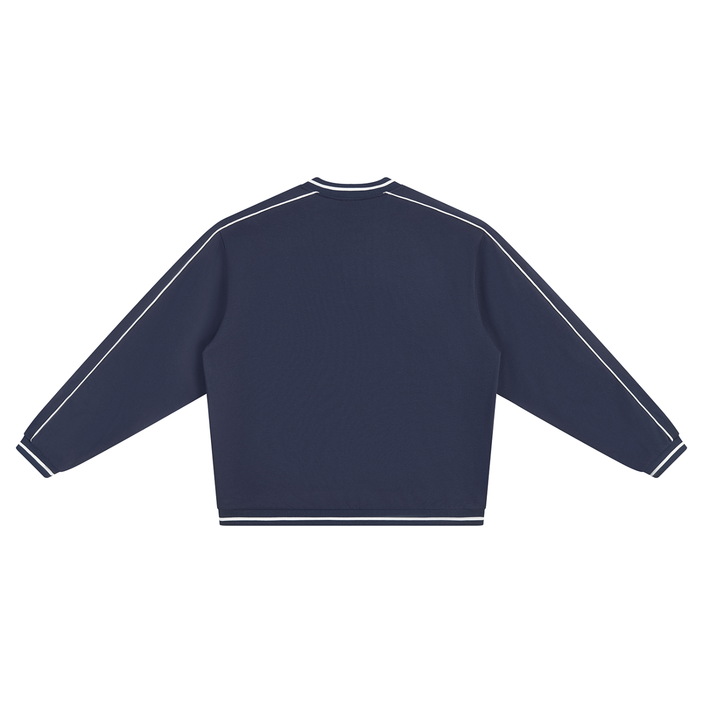 men brand Unisex Color Block V-Neck Sweatshirt