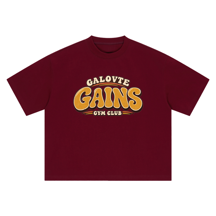 men graphics Boxy Oversized T-Shirt