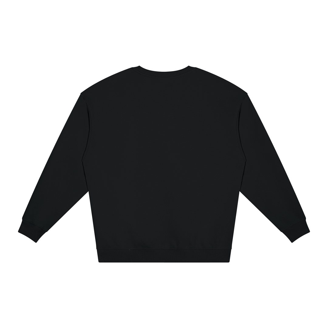 men graphic Loose Crewneck Sweatshirt