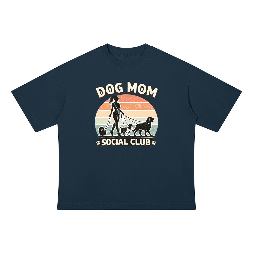 mom lover Drop Shoulder Cotton T-Shirt