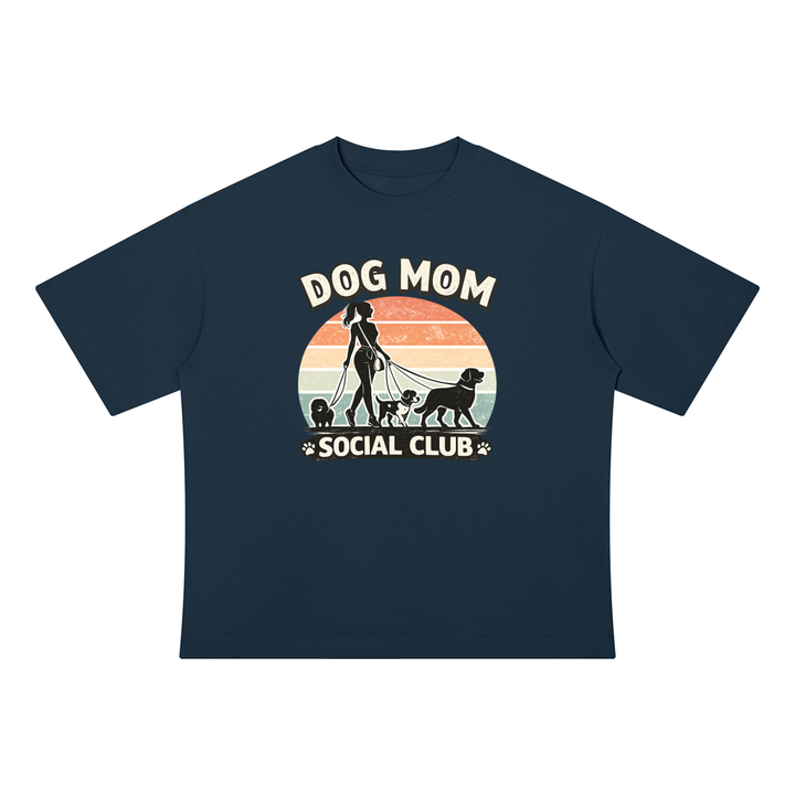 mom lover Drop Shoulder Cotton T-Shirt