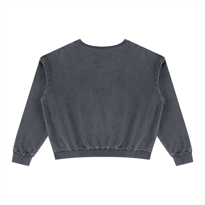 MEN HODDIES  Raw Edge Crewneck Sweatshirt