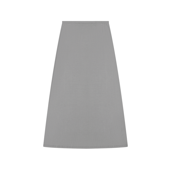 Women SKIRT Solid Color Knit Maxi Skirt