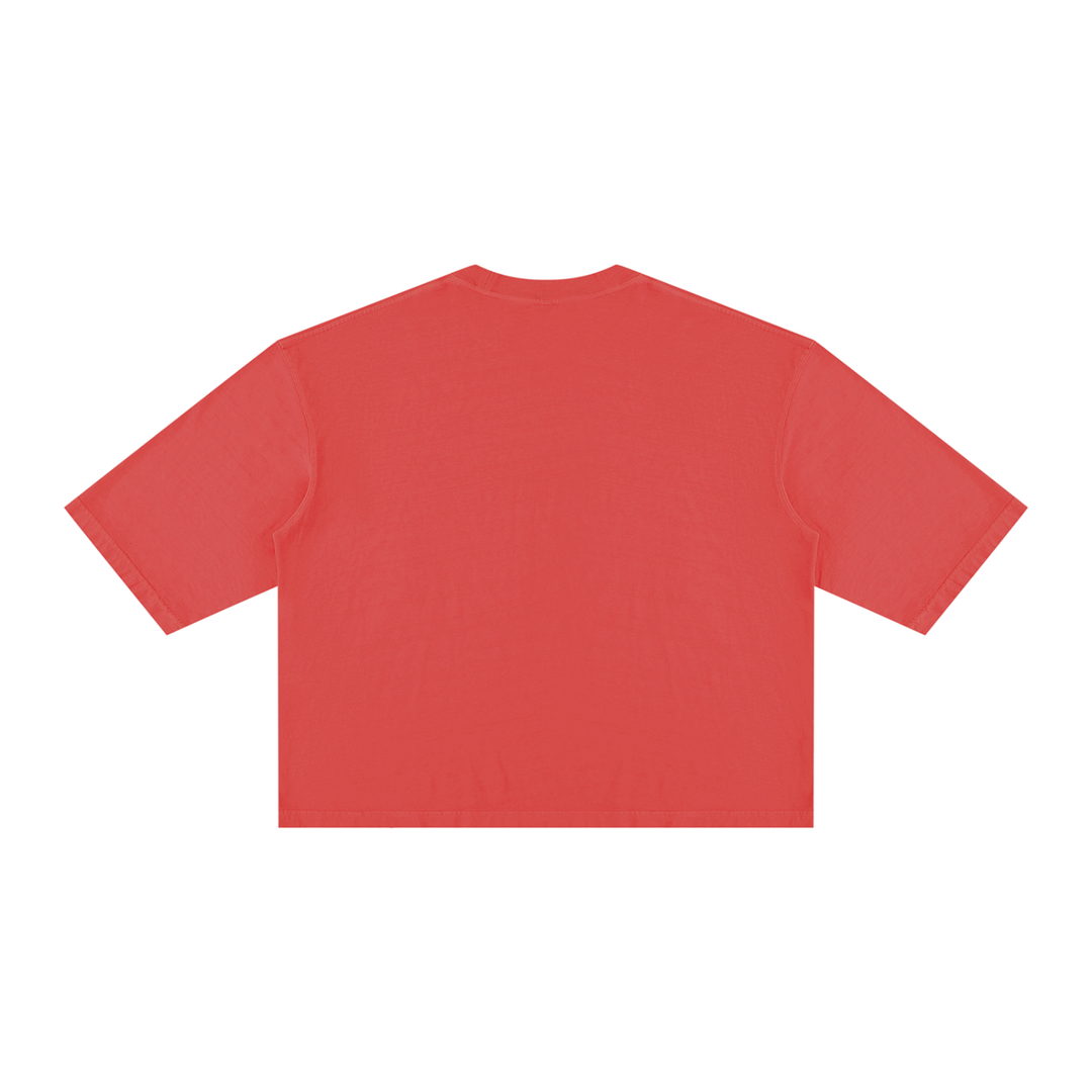 women t shirt Vintage Wash Boxy T-Shirt