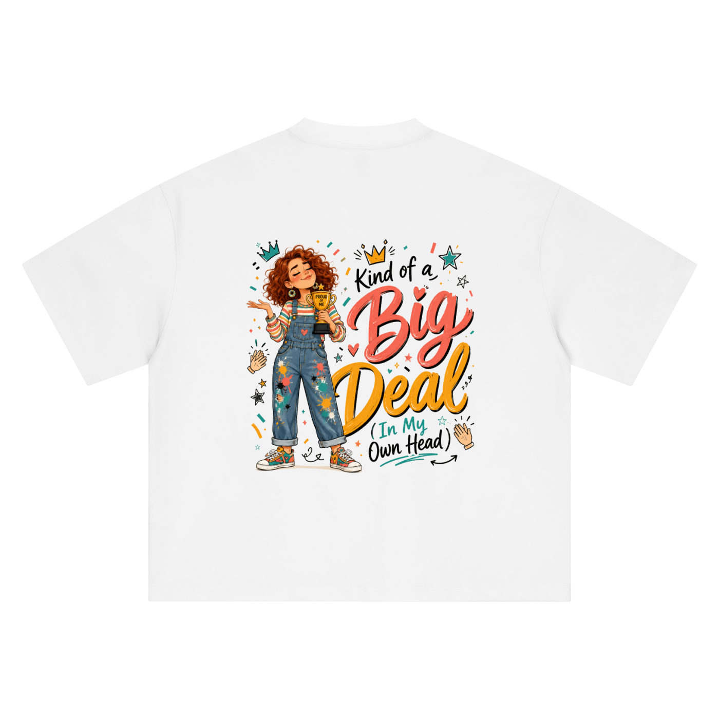 girl gift Boxy Oversized T-Shirt