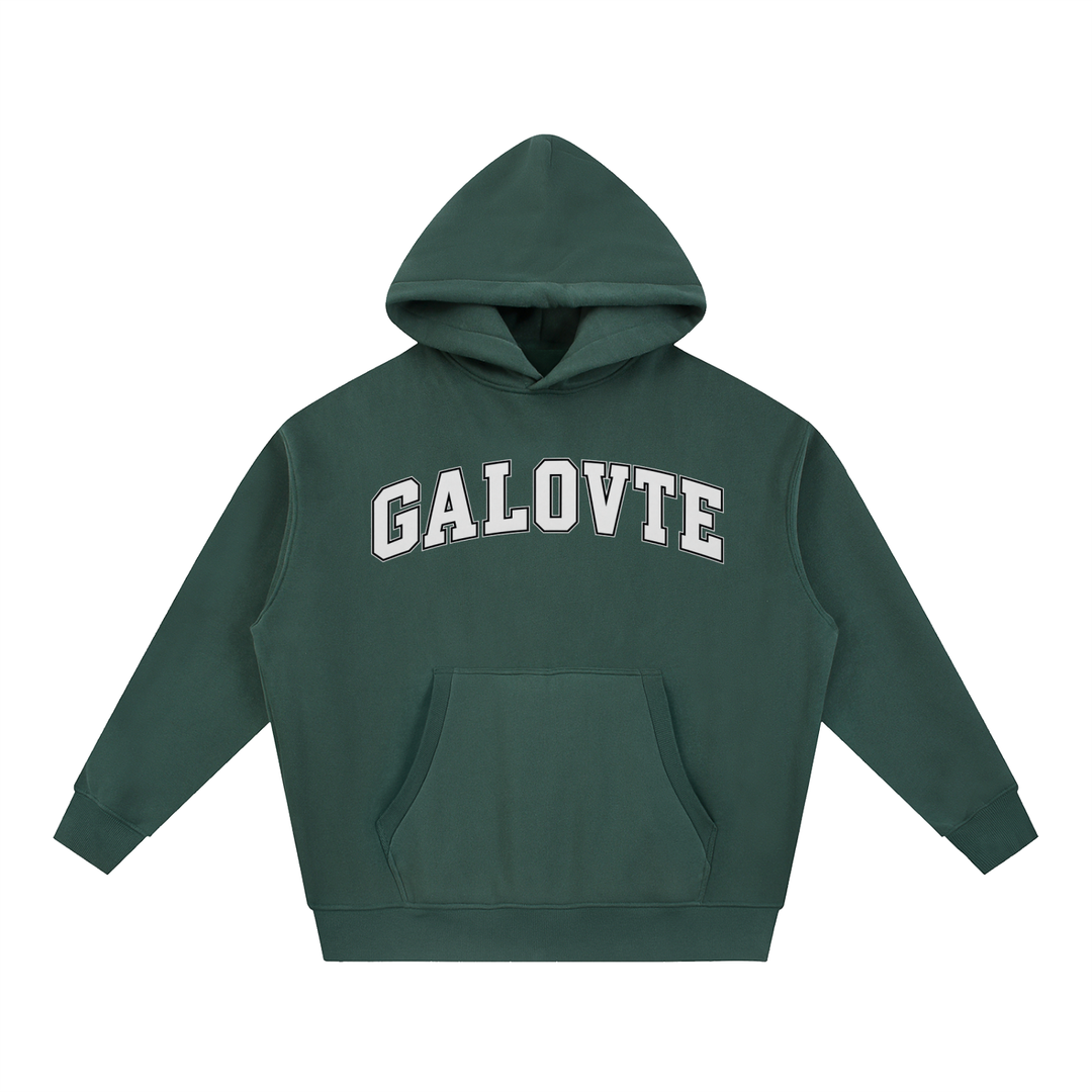 men brand Essential Oversized Boxy Fit Fleece Hoodie