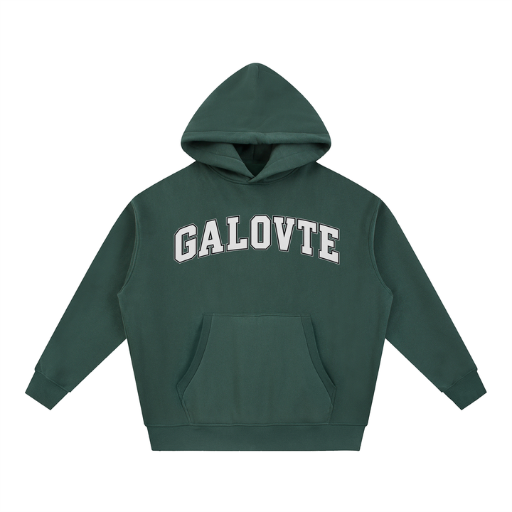 men brand Essential Oversized Boxy Fit Fleece Hoodie