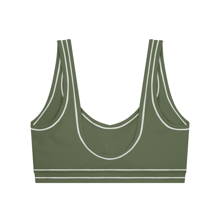 Women’s  gym wear Topstitching Yoga Sports Bra