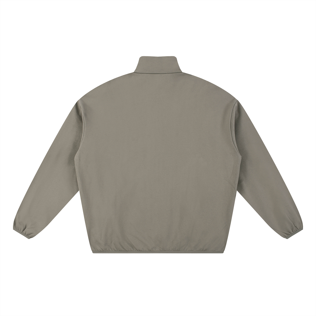 MEN COAT AND JACKET Essential Heavyweight Stand Collar Jacket