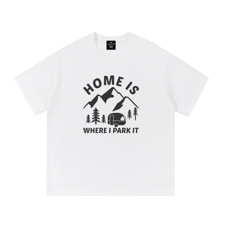 hiking lover Home Is Where I Park It Tonal Caravan Tee