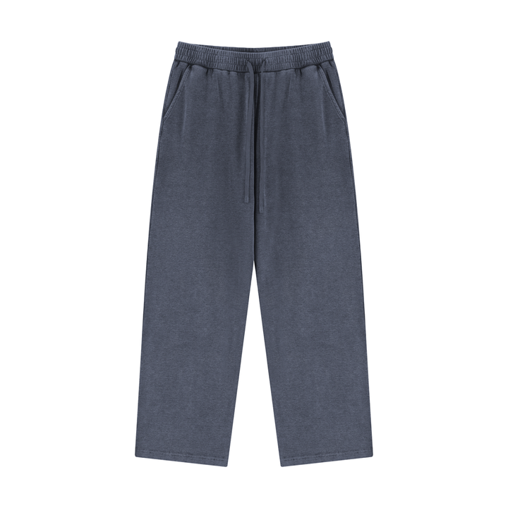 WOMEN PENT TROUSER Mineral Wash Waffle Sweatpants