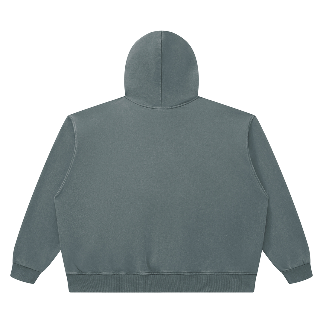 women hoddies Heavyweight Vintage Wash Boxy Hoodie